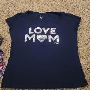 New York and company sequined tshirt